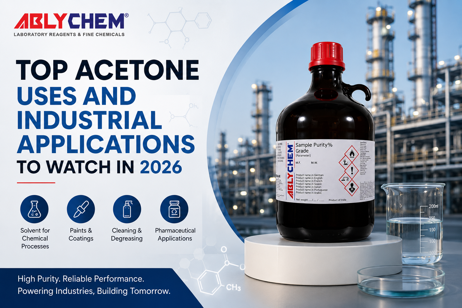 Top Acetone Uses and Industrial Applications to Watch in 2026