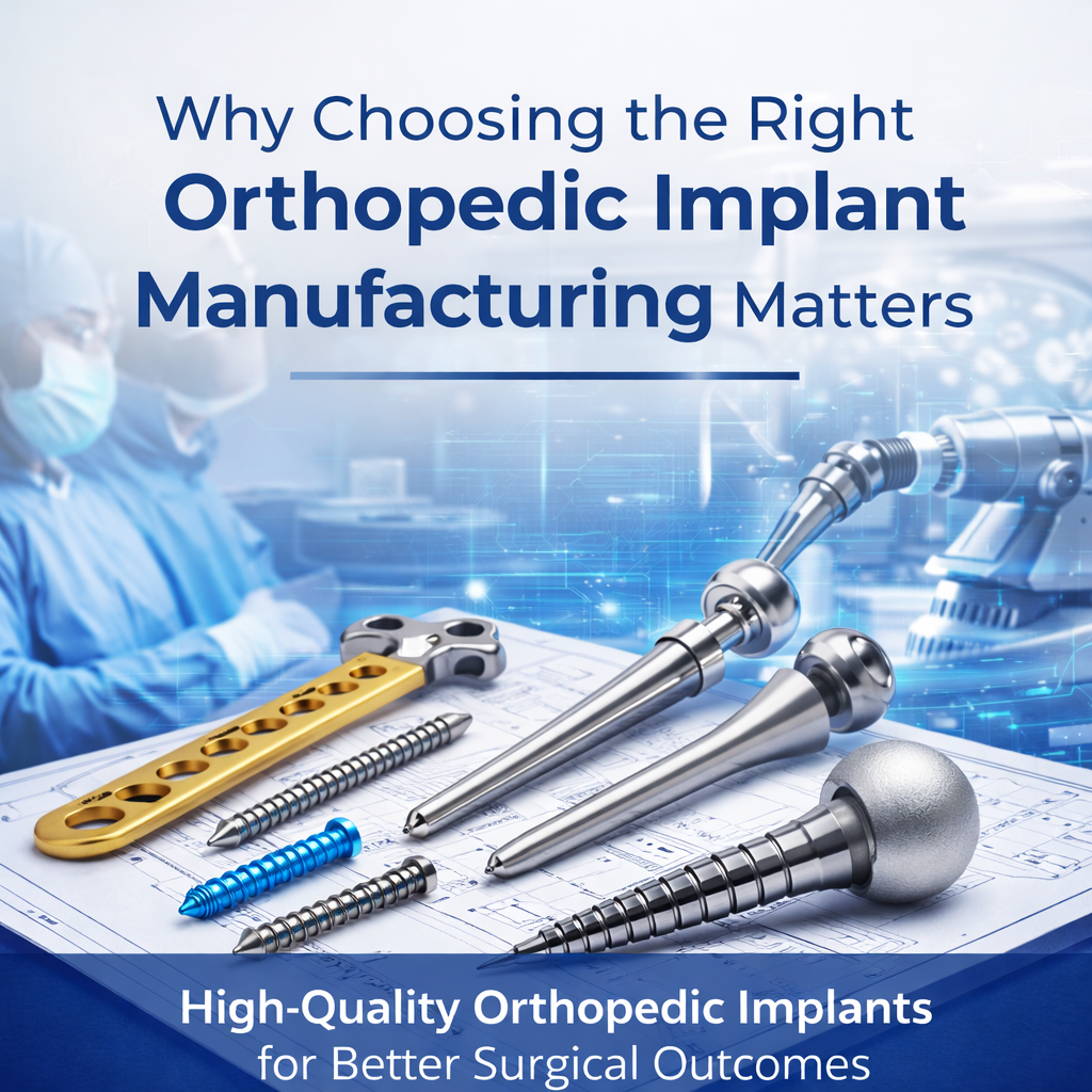 Why Choosing the Right Orthopedic Implant Manufacturer Matters